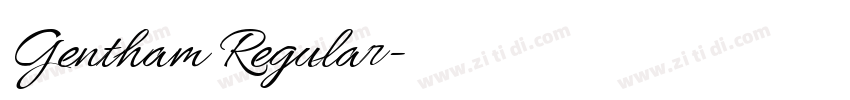 Gentham Regular字体转换 Gentham Regular字体转换